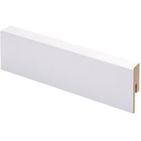 Jalkalista Maler R2, 14x42x2800mm, MDF, valkoinen