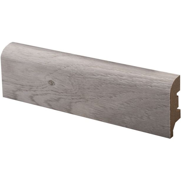 Jalkalista Maler ART R10, 16x42x2750mm, MDF, aito tunne tuhka