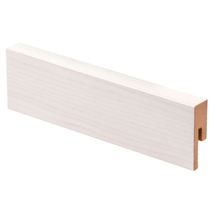 Jalkalista Maler R2 Aava, 12x42x2750mm, MDF, koivu