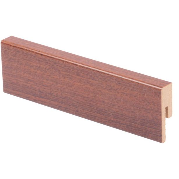 Jalkalista Maler R2 Aava, 12x42x2750mm, MDF, merbau