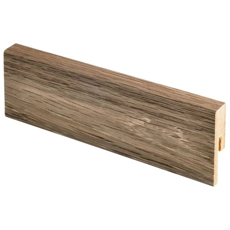 Jalkalista Maler R2 Aava, 12x42x2750mm, MDF, afrikan tammi