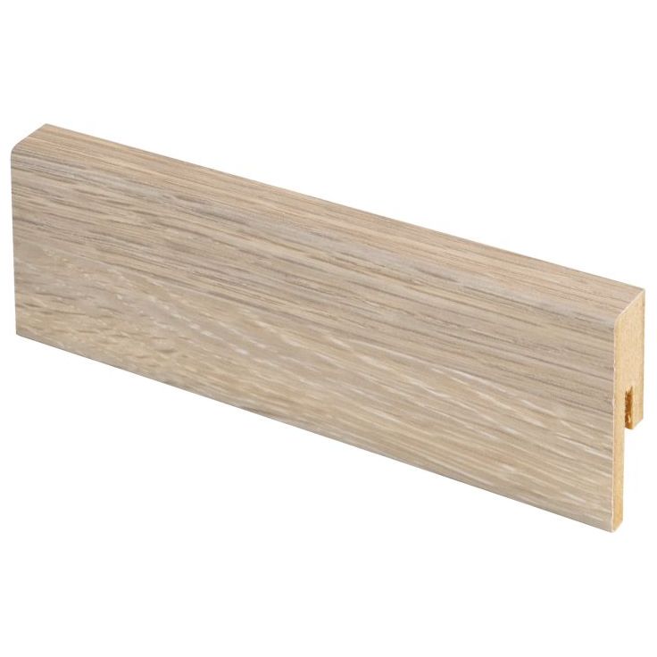 Jalkalista Maler R2 Aava, 12x42x2750mm, MDF, vanilla tammi