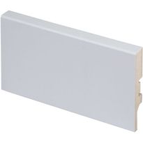 Jalkalista Maler R2 Aava, 12x70x2750mm, MDF, valkoinen