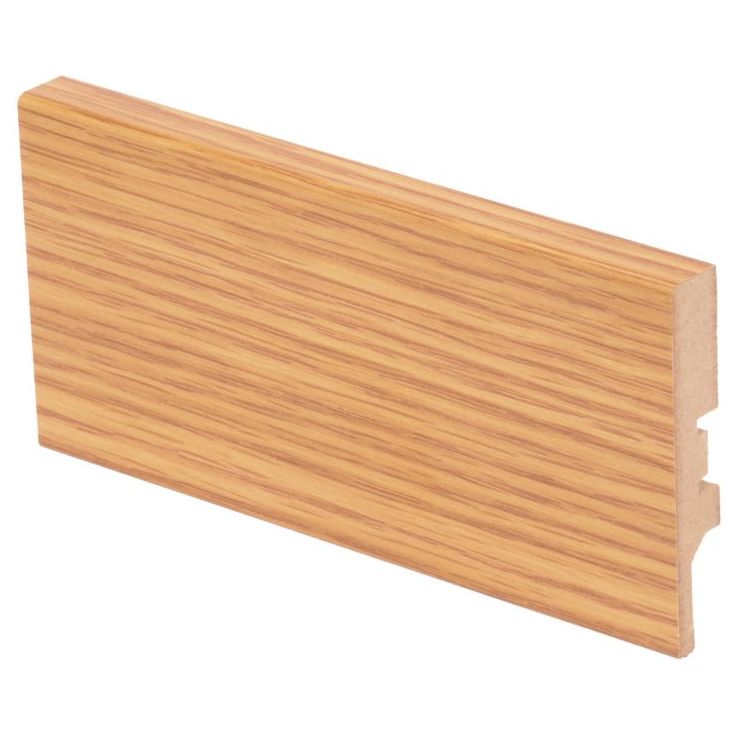 Jalkalista Maler R2 Aava, 12x70x2750mm, MDF, tammi
