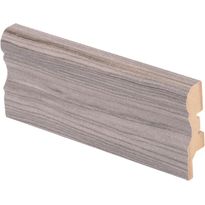 Jalkalista Maler Aura, 16x60x2750mm, MDF, harmaa tammi