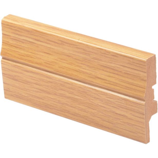 Jalkalista Maler Piirto, 16x70x2750mm, MDF, tammi