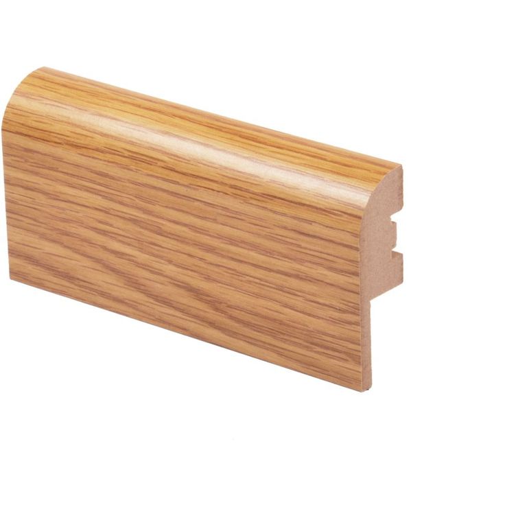 Jalkalista Maler R10 Pyörre, 22x70x2750mm, MDF, tammi