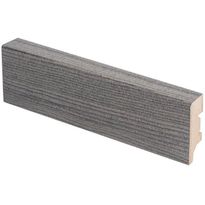 Jalkalista Maler Aava R2, 16x42x2750mm, MDF, harmaa tammi