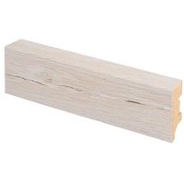 Jalkalista Maler ART Aava R2, 16x42x2750mm, MDF, aito tunne tuhka