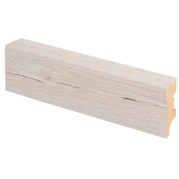 Jalkalista Maler ART Aava R2, 16x42x2750mm, MDF, aito tunne tuhka