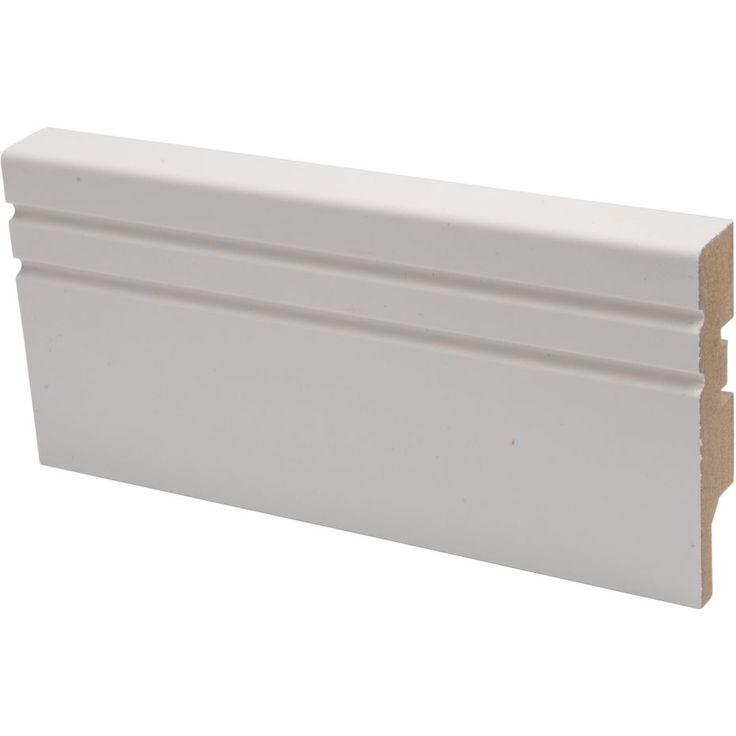Jalkalista Maler Jana, 16x70x2750mm, MDF, valkoinen