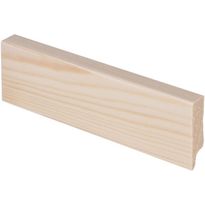 Jalkalista Maler Aava, 12x42x2700mm, mänty, lakattu