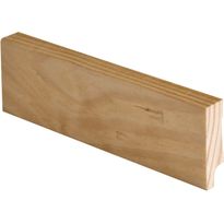 Jalkalista Maler Aava, 12x42x2700mm, mänty, tammikuvio