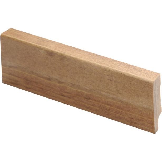 Jalkalista Maler Aava, 12x42x2700mm, mänty, pähkinä