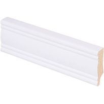 Jalkalista Maler Aura, 12x42x2700mm, mänty, valkoinen