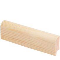 Jalkalista Maler Pyörre, 15x44x2700mm, mänty, puuvalmis