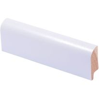 Jalkalista Maler Pyörre, 15x44x2700mm, mänty, helmenharmaa