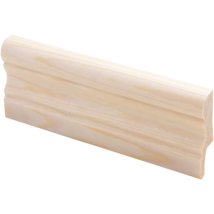 Jalkalista Maler Aura, 16x60x2700mm, mänty, puuvalmis