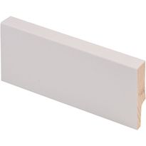 Jalkalista Maler Aava, 12x58x2700mm, mänty, valkoinen