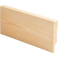 Jalkalista Maler Aava, 12x70x2700mm, mänty, puuvalmis