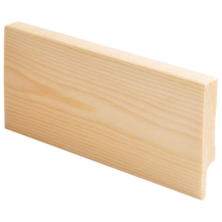 Jalkalista Maler Aava, 12x70x2700mm, mänty, puuvalmis