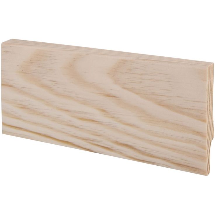 Jalkalista Maler Smart Aava, 12x70x3300mm, mänty, puuvalmis