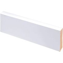 Jalkalista Maler Smart Aava, 12x52x3300mm, mänty, valkoinen