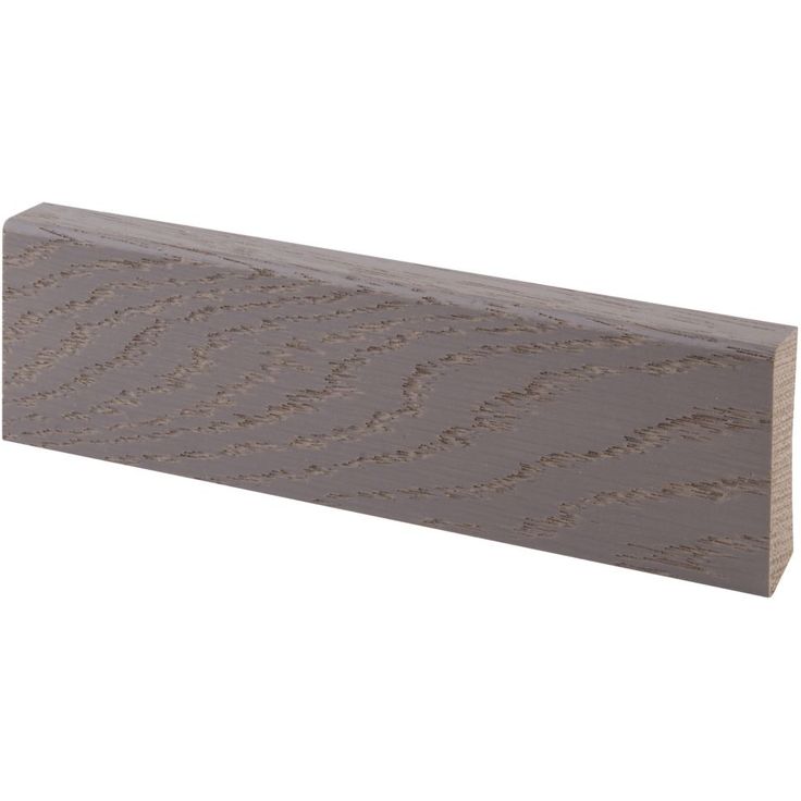 Jalkalista Maler Aava, 12x42x3050mm, tammi, harmaa