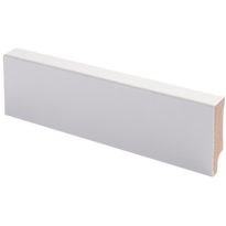 Jalkalista Maler ART Aava R2 12x42x2700mm, mänty, valkoinen melamiini