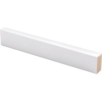 Peitelista Maler Aava, 12x25x3300mm, MDF, valkoinen