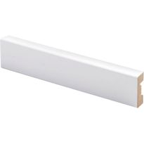 Peitelista Maler Aava, 12x32x3300mm, MDF, valkoinen
