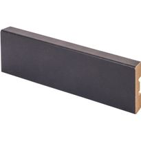 Peitelista Maler Aava, 12x42x2200mm, MDF, tumman harmaa