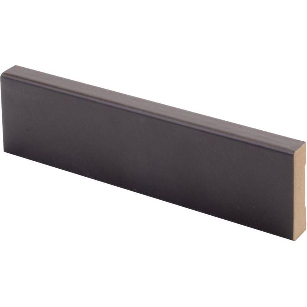 Peitelista Maler Aava, 12x42x3300mm, MDF, tumma ruskea