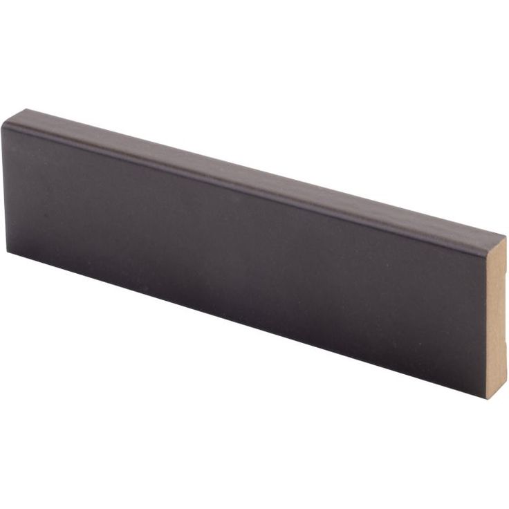 Peitelista Maler Aava, 12x42x3300mm, MDF, tumma ruskea
