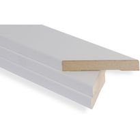 Ovilistat Maler Aava, 12x58xM11, 1-puolinen setti, MDF, valkoinen