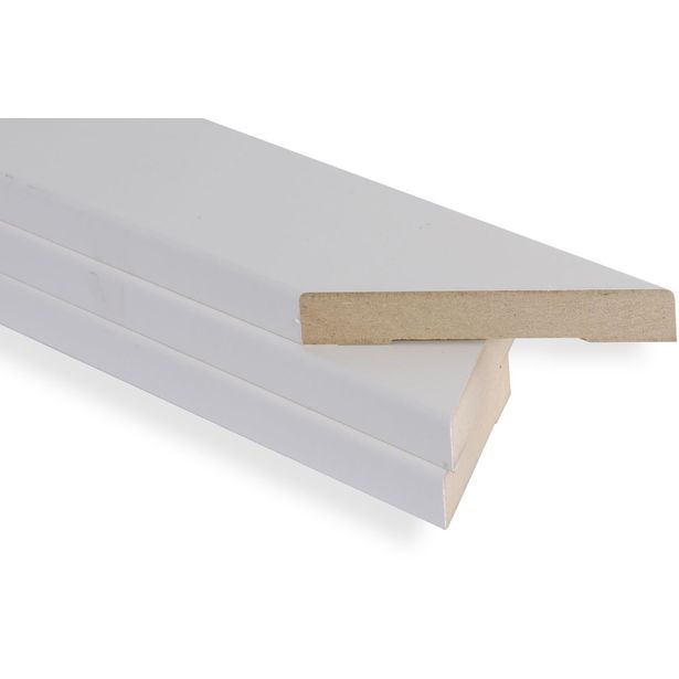 Ovilistat Maler Aava, 12x58xM11, 1-puolinen setti, MDF, valkoinen