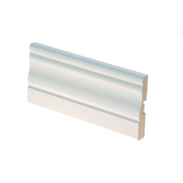 Peitelista Maler Kuru, 12x70x2200mm, MDF, valkoinen