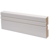 Peitelista Maler Jana, 16x58x2200mm, MDF, valkoinen