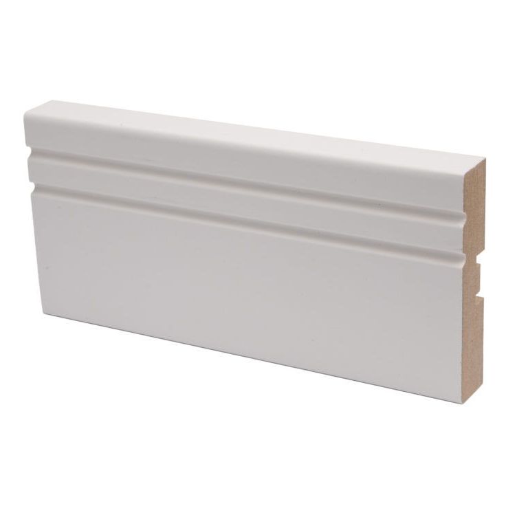 Peitelista Maler Jana, 16x70x2200mm, MDF, valkoinen