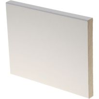 Peitelista Maler Aava, 12x120x3300mm, MDF, valkoinen