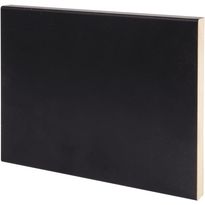 Peitelista Maler Aava, 12x120x3300mm, MDF, musta