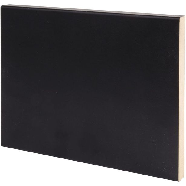 Peitelista Maler Aava, 12x120x3300mm, MDF, musta