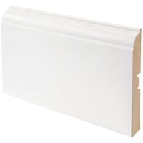 Peitelista Maler Koski, 16x92x2200mm, MDF, valkoinen