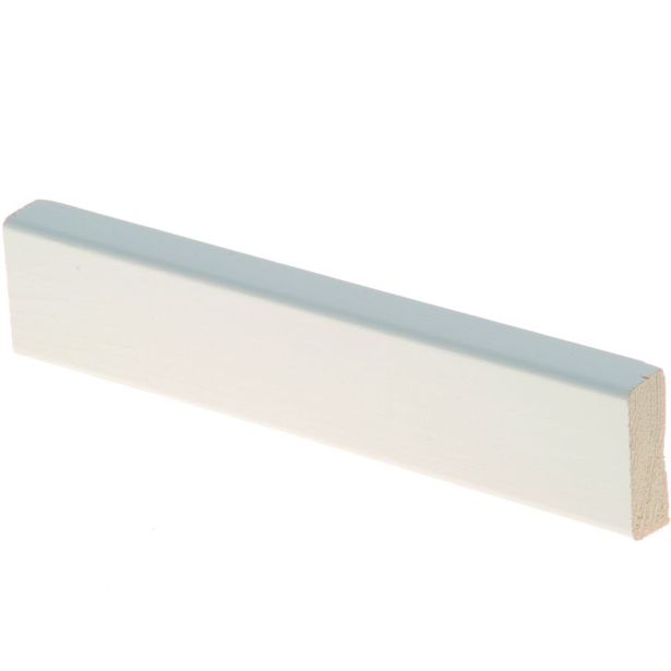 Peitelista Maler Aava, 12x32x2700mm, mänty, valkoinen