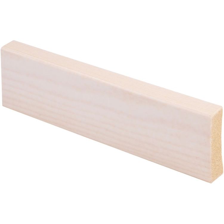 Peitelista Maler Aava, 12x42x2200mm, mänty, valkolakattu