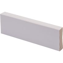 Peitelista Maler Aava, 12x42x2200mm, mänty, lumi