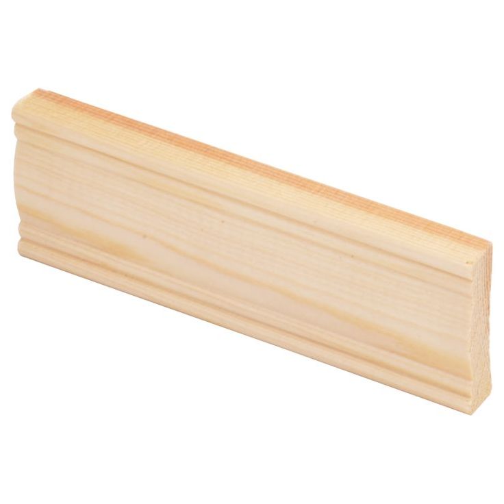 Peitelista Maler Aura, 12x42x2200mm, mänty, puuvalmis