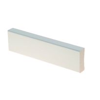 Peitelista Maler Aava, 15x42x2200mm, mänty, valkoinen