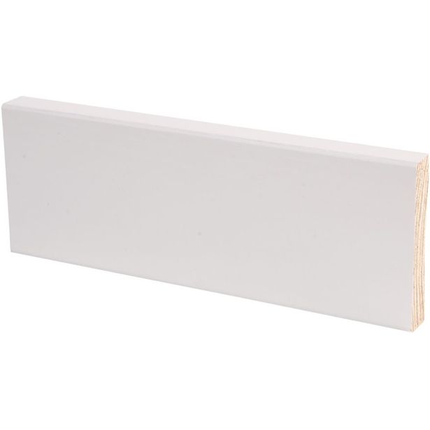 Peitelista Maler Smart Aava, 12x58x3300mm, mänty, valkoinen