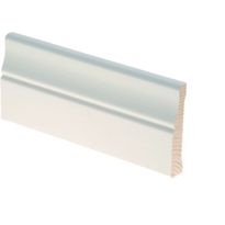 Peitelista Maler Piirto, 16x70x2200mm, mänty, valkoinen